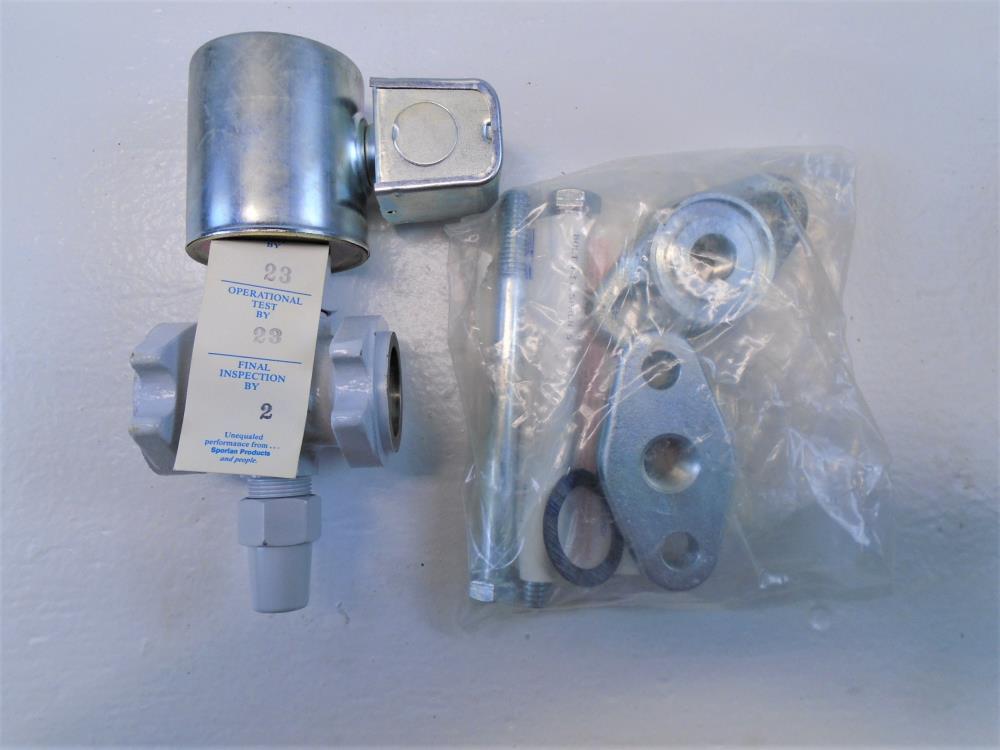 Sporlan 1/2" Solenoid Valve MA17A3 w/Flange Kit 207585